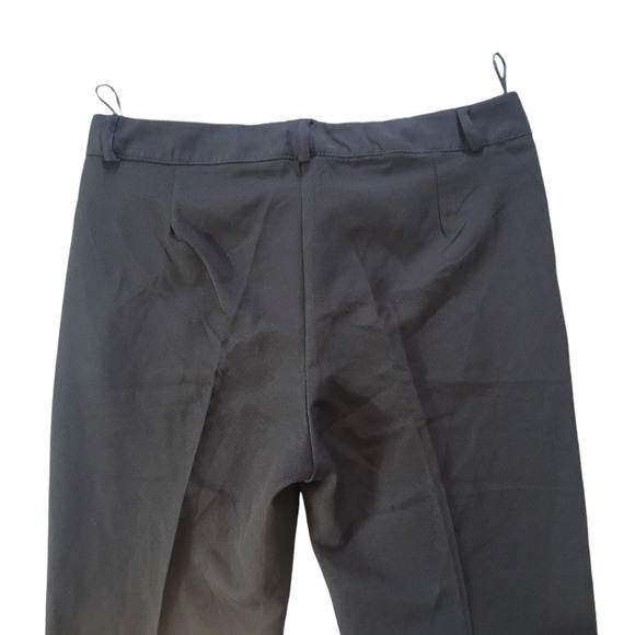 Zanset Style Black Flat Front With Slash Pockets Pants Women's U.S. Size 8 - Picture 6 of 13